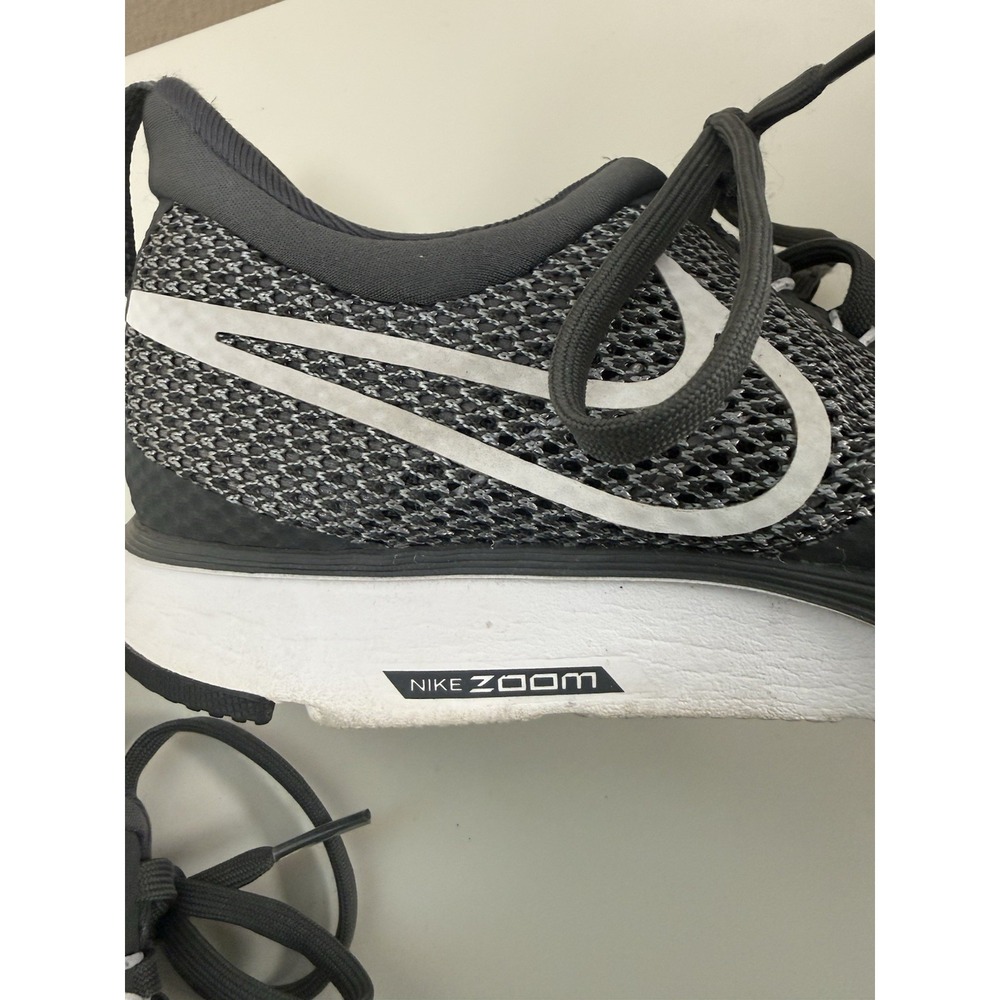Nike Air Zoom Pegasus 34 Running Shoes Womens 8.5 Grey White Mesh AJ0188-001 - Picture 5 of 7
